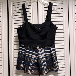 Anthropologie Peplum Top